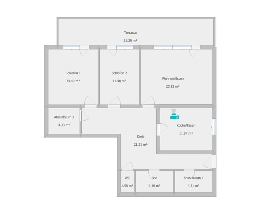 Wohnglueck Seifferer Appartement Ravensburg Buitenkant foto